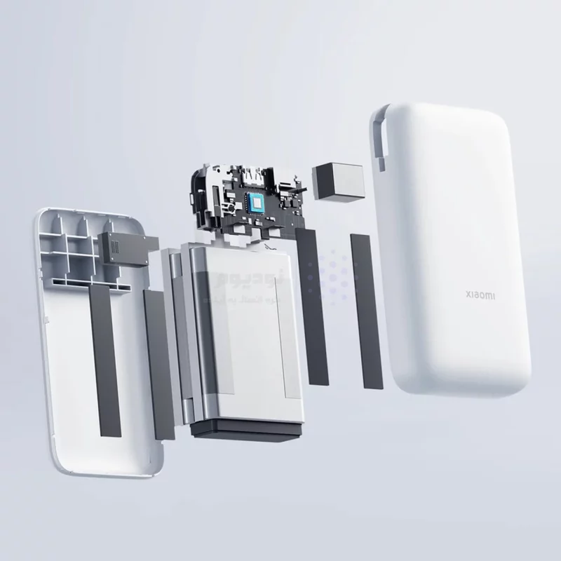 پاوربانک فست شارژ Xiaomi 22.5W 20000mAh مدل PB2020MI - خاکستری روشن - اصلی (گارانتی 18 ماهه شرکتی) - تصویر 6