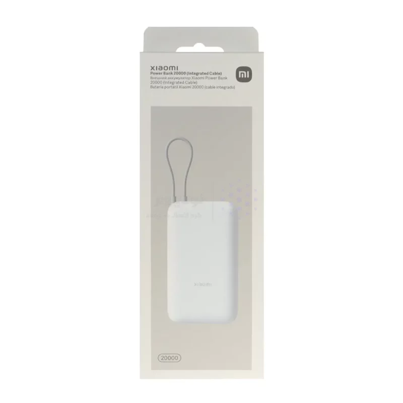 پاوربانک فست شارژ Xiaomi 22.5W 20000mAh مدل PB2020MI - خاکستری روشن - اصلی (گارانتی 18 ماهه شرکتی) - تصویر 8