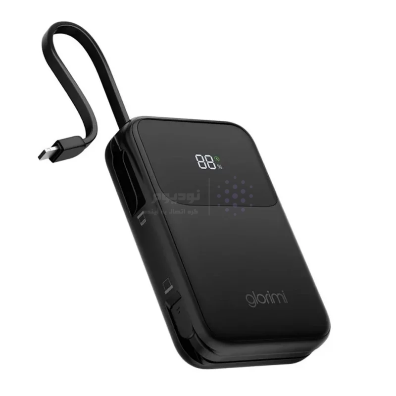 پاوربانک فست شارژ Glorimi 45W 20000mAh مدل ACTIVECORE - مشکی (گارانتی 18 ماهه شرکتی) - تصویر 3