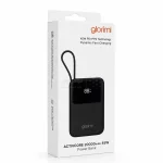 پاوربانک فست شارژ Glorimi 45W 20000mAh مدل ACTIVECORE - مشکی (گارانتی 18 ماهه شرکتی) - تصویر 4