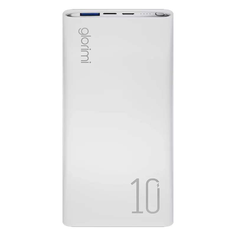 پاوربانک وایرلس و فست شارژ Glorimi 22.5W 10000mAh مدل LIGHTCORE MAG - سفید (گارانتی 18 ماهه شرکتی) - تصویر 2
