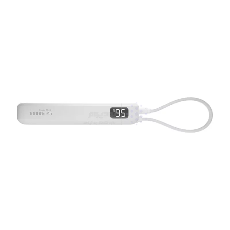 پاوربانک وایرلس و فست شارژ Glorimi 22.5W 10000mAh مدل LIGHTCORE MAG - سفید (گارانتی 18 ماهه شرکتی) - تصویر 4