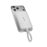 پاوربانک وایرلس و فست شارژ Glorimi 22.5W 10000mAh مدل LIGHTCORE MAG - سفید (گارانتی 18 ماهه شرکتی) - تصویر 8