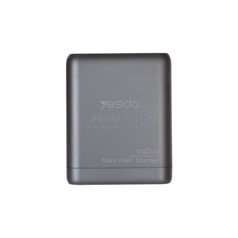 شارژر دیواری PD و فست چهار پورت 140 وات Yesido مدل YC143 - مشکی (گارانتی شش ماه تعویض نیکان همراه) مجهز به فناوری GAN - تصویر 3