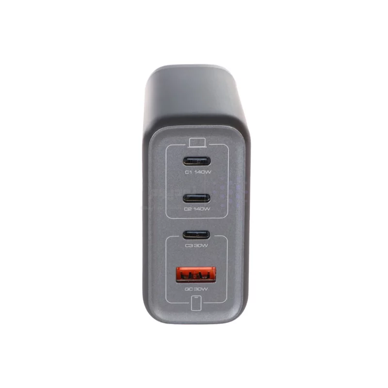 شارژر دیواری PD و فست چهار پورت 140 وات Yesido مدل YC143 - مشکی (گارانتی شش ماه تعویض نیکان همراه) مجهز به فناوری GAN - تصویر 8