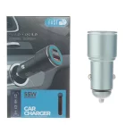 شارژر فندکی فست و PD دو پورت FAST مدل WKN-603 55W - سبز آبی - RYL