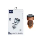 شارژر فندکی PD و فست دو پورت Fast مدل WKN-102 55W - نارنجی - ASP (گارانتی شش ماهه آروین)