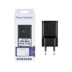 شارژر دیواری فست تک پورت Samsung مدل EP-TA200 S10 - مشکی - ASP (گارانتی شش ماهه آروین)