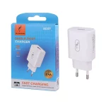 شارژر دیواری فست تک پورت SKY DOLPHIN مدل SC07 12W - سفید - TCO