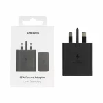 شارژر دیواری سه پین PD و فست تک پورت SAMSUNG مدلEP-T4511 45W - مشکی (گارانتی شش ماهه نیکان همراه)