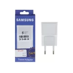 شارژر دیواری تک پورت Samsung مدل EP-TA50EWE - سفید - ASP (گارانتی شش ماهه آروین)