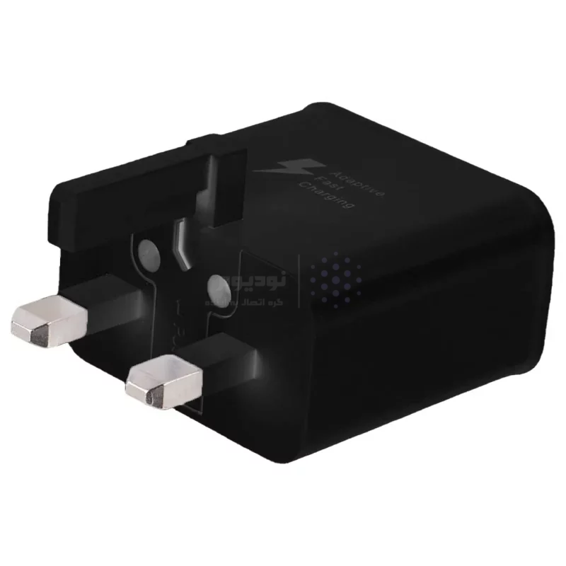 شارژر دیواری سه پین PD و فست تک پورت SAMSUNG مدل EP-TA200 S10 - مشکی - بدون پک (گارانتی 6 ماهه نیکان همراه) - تصویر 4