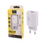 شارژر دیواری فست تک پورت Sky Dolphin مدل SC06 12W - سفید - TCO