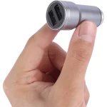 شارژر فندکی فست دو پورت Sky Dophin مدل SZ25 15W - نقره ای - TCO - تصویر 4