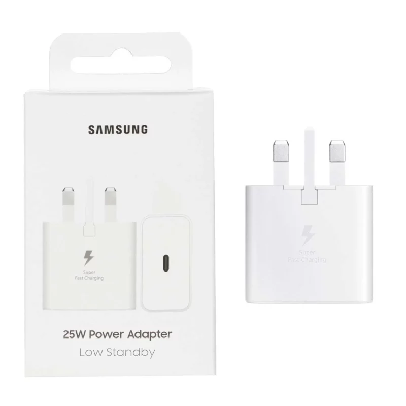 شارژر دیواری سه پین PD و فست تک پورت SAMSUNG مدلEP-T2510 25W - سفید - NZR (ویتنام) - تصویر 2