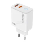 شارژر دیواری PD و فست دو پورت Beniuse مدل BE-CH07 30W - سفید - تصویر 5