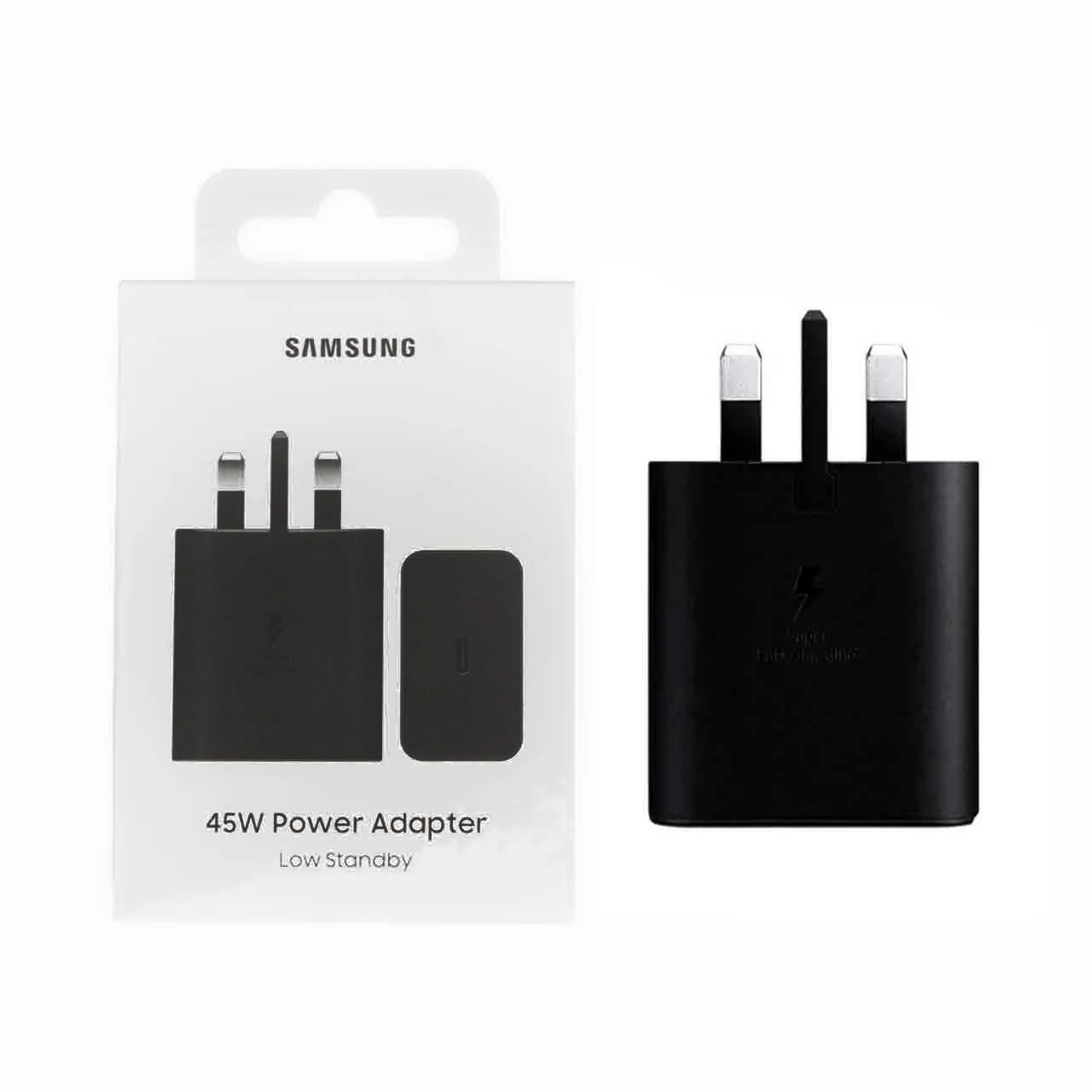1585-4653804-1 شارژر دیواری سه پین PD و فست تک پورت Samsung مدل EP-T4511 45W - مشکی - NZR (گارانتی 6 ماهه شرکتی) - تصویر 1