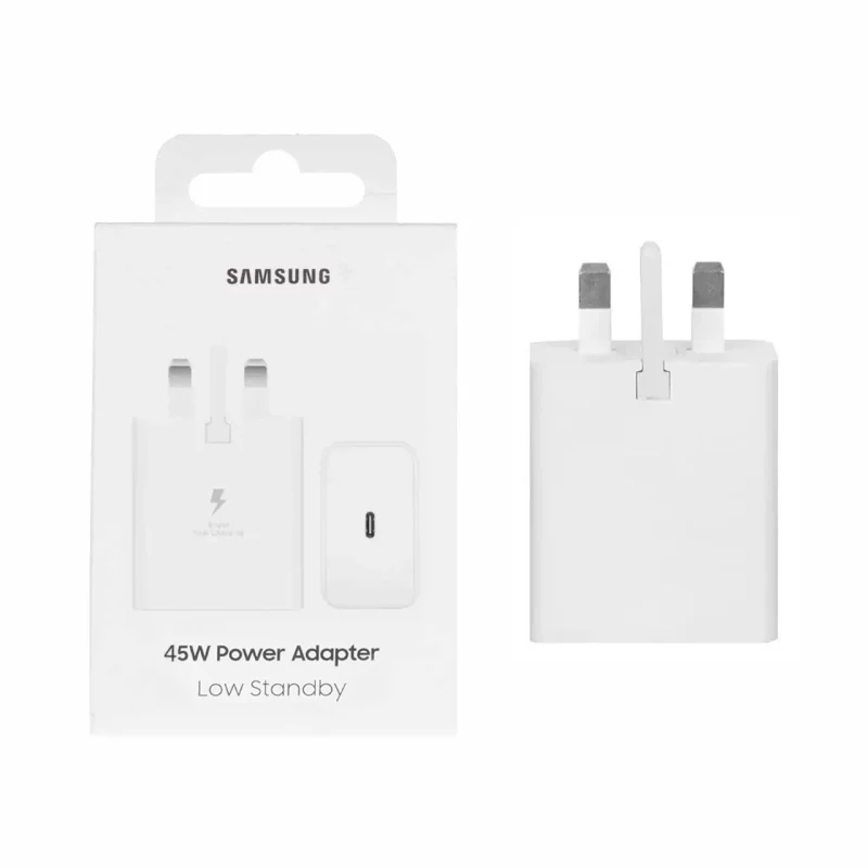 شارژر دیواری سه پین PD و فست تک پورت Samsung مدل EP-T4511 45W - سفید - NZR (گارانتی 6 ماهه شرکتی) - تصویر 2