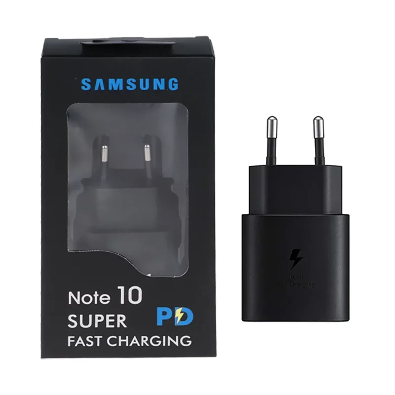 شارژر دیواری PD و فست تک پورت Samsung مدل EP-TA800 - مشکی (گارانتی 6 ماهه نیکان همراه) - تصویر 2