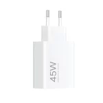 شارژر دیواری فست تک پورت Xiaomi مدل MDY-17-EF 45W - سفید (گارانتی 6 ماهه نیکان همراه)
