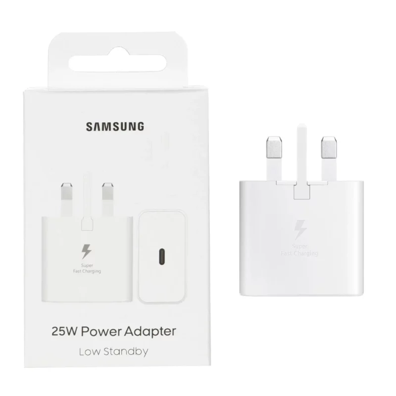 شارژر دیواری سه پین PD و فست تک پورت 25W Samsung مدل EP-T2510 Low Standby - سفید - RYL (گارانتی 6 ماهه تعویض شرکتی) - تصویر 2