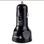 شارژر فندکی PD و فست سه پورت مدل TYJP 55W - مشکی - RH - تصویر 3
