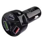 شارژر فندکی PD و فست سه پورت مدل TYJP 55W - مشکی - RH - تصویر 4