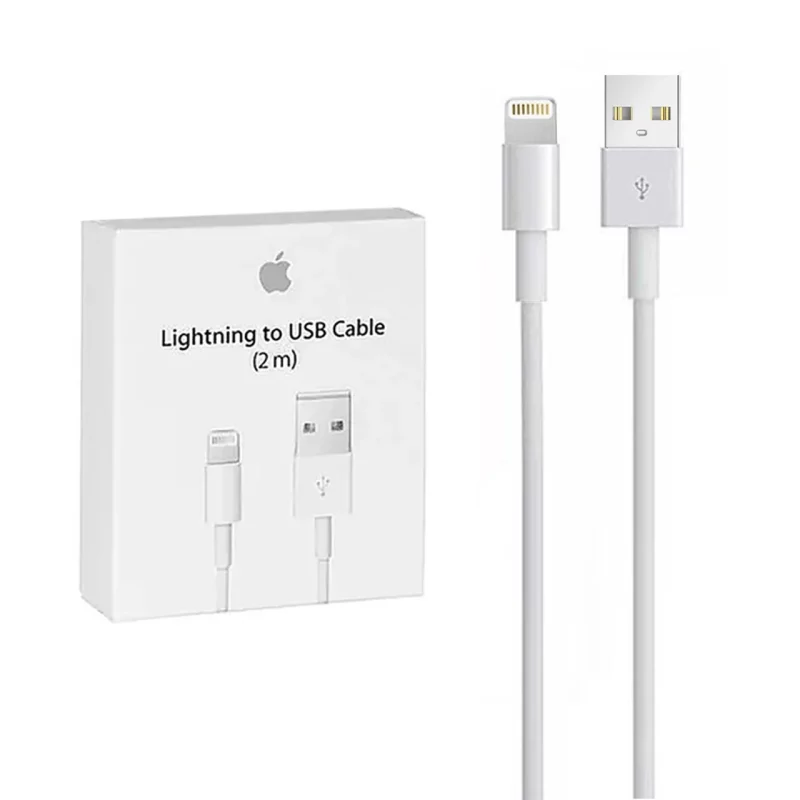 کابل شارژ 2 متری آیفون مدل MD819ZM/A پک دار - سفید (گارانتی شش ماهه نیکان همراه) - تصویر 2