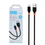 کابل شارژ فست اندروید Sky Dolphin مدل S28V - مشکی - TCO