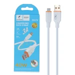 کابل شارژ فست اندروید Sky Dolphin مدل S41V - سفید - TCO