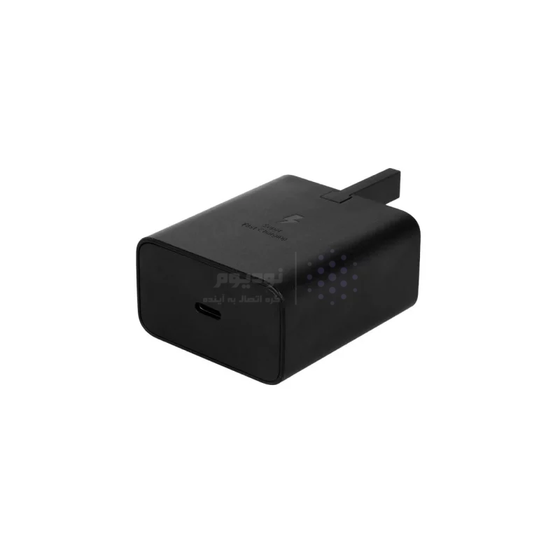شارژر دیواری سه پین PD و فست تک پورت Samsung مدل EP-T4511 45W به همراه کابل شارژ Type-C To Type-C - مشکی - NZR (گارانتی 6 ماهه شرکتی) - تصویر 3