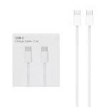 کابل شارژ Apple Type-C To Type-C مدل MUF72ZM/A A1997 - سفید - RH