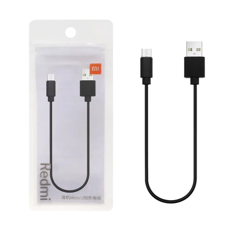 کابل شارژ پاوربانک اندروید Xiaomi - مشکی - BSA - تصویر 2