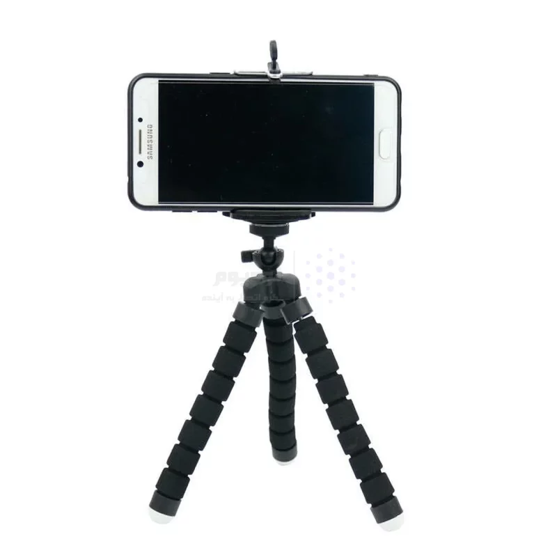 سه پایه نگهدارنده گوشی موبایل و دوربین Flexi Pod - مشکی - ASP - تصویر 3