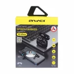 ایرفون بی سیم awei مدل T1 Pro - مشکی - RYL - تصویر 6