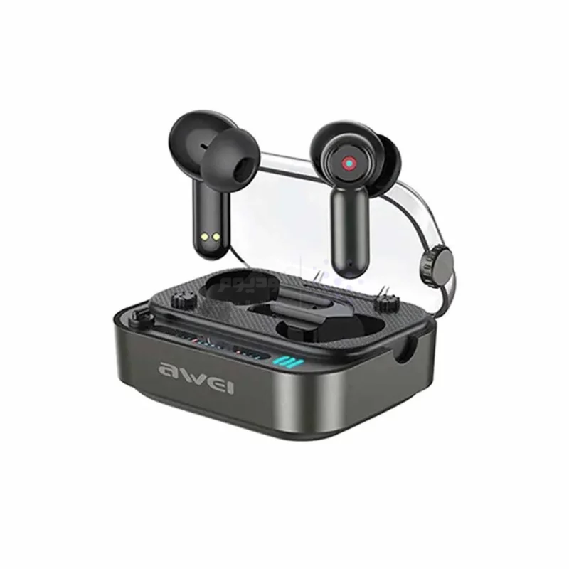 ایرفون بی سیم گیمینگ Awei مدل T58 ANC - مشکی - RYL - تصویر 3
