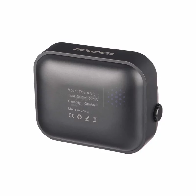 ایرفون بی سیم گیمینگ Awei مدل T58 ANC - مشکی - RYL - تصویر 6
