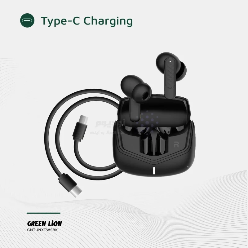 ایرفون بی سیم Green Lion مدل TUNE X ANC GNTUNXTWSBK - مشکی (گارانتی 6 ماهه شرکتی) - تصویر 8