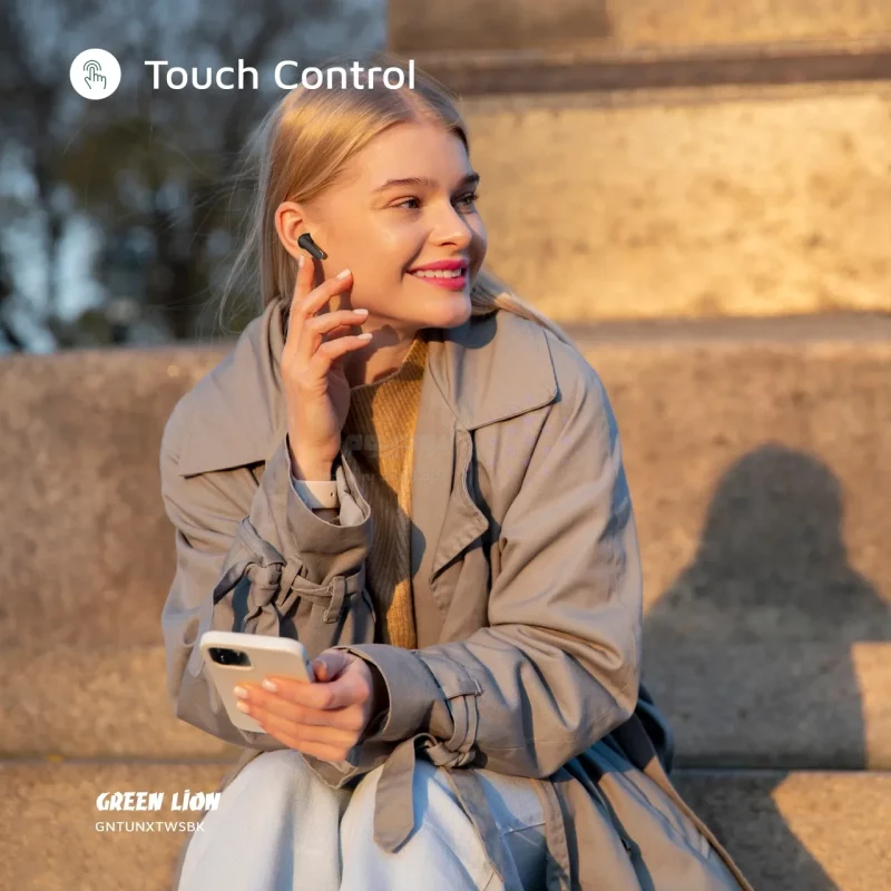 ایرفون بی سیم Green Lion مدل TUNE X ANC GNTUNXTWSBK - مشکی (گارانتی 6 ماهه شرکتی) - تصویر 10