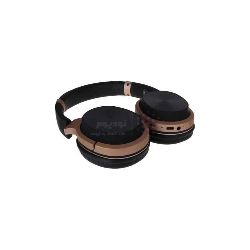 هدفون بی سیم Aniko مدل A.H360 - طلایی - RYL - تصویر 4