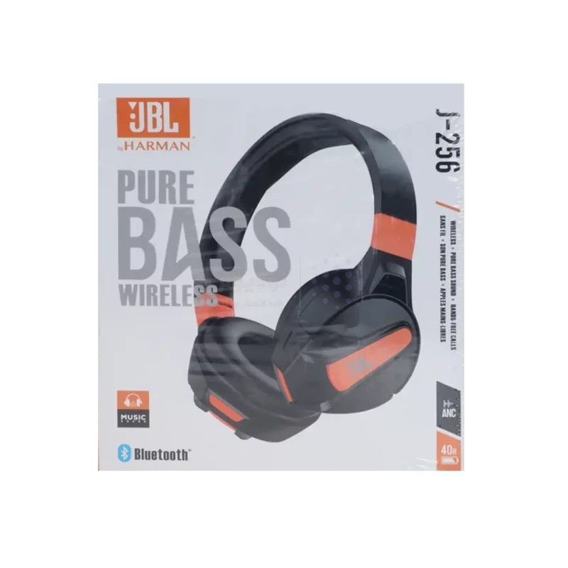 هدفون بی سیم JBL مدل J-256 ANC - نارنجی - RH - تصویر 6