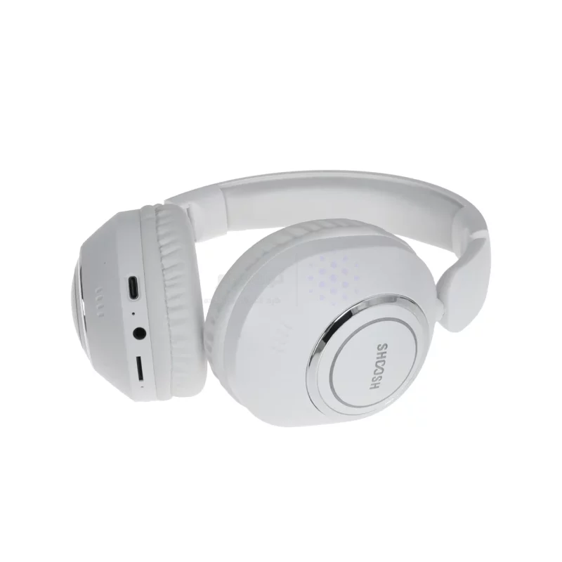هدفون بی سیم Shoosh مدل SH-705+ - سفید - SMO - تصویر 6