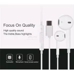 هندزفری باسیم Sky Dolphin Type-C مدل SR22 - سفید - TCO - تصویر 5