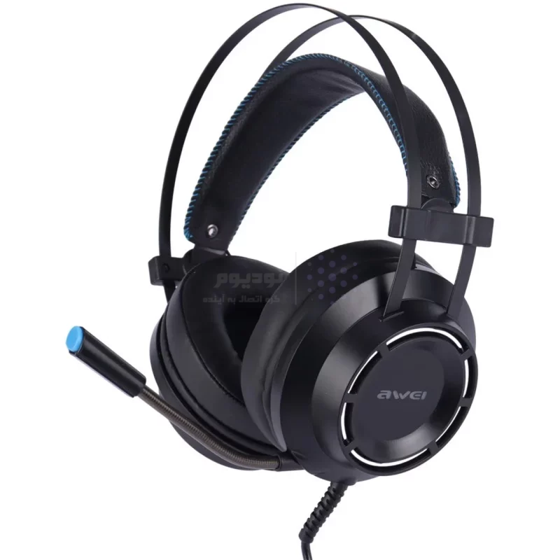 هدفون با سیم awei مدل GM-2 - مشکی - RYL - تصویر 4
