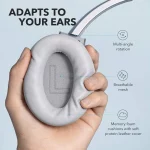 هدفون بی سیم Anker مدل LIFE Q20 (Upgraded) A3025045 - نقره ای (گارانتی 6 ماهه شرکتی) - تصویر 9