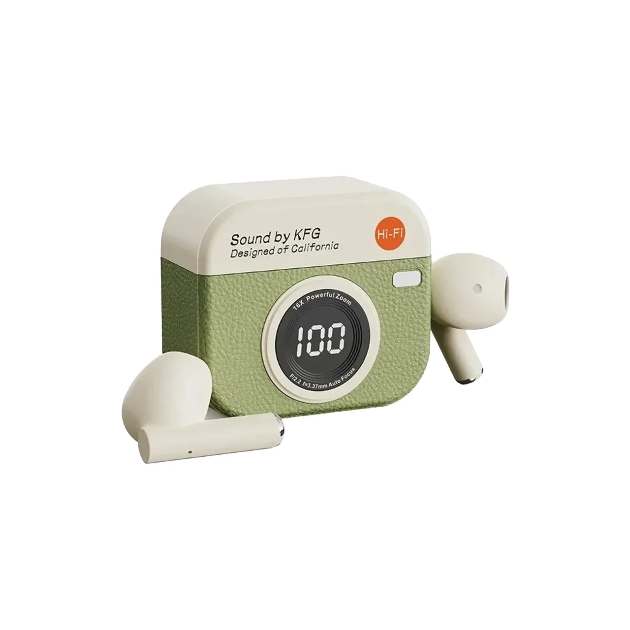 1593-4660076-1 ایرفون بی سیم مدل Q86 - سبز - RH - تصویر 1