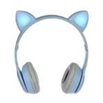 هدفون بی سیم CAT مدل MZ47 - آبی طوسی