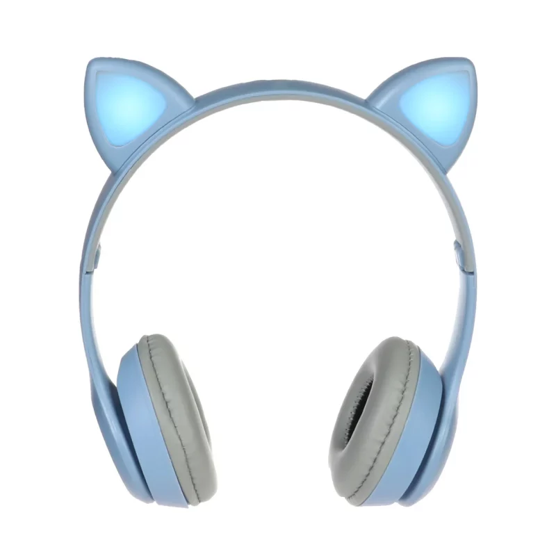 هدفون بی سیم CAT مدل MZ47 - آبی طوسی - تصویر 2