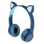 هدفون بی سیم CAT مدل MZ47 - سرمه ای آبی - تصویر 3
