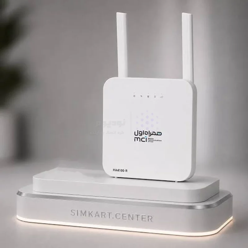 مودم رومیزی همراه اول مدل HA4410-R 4G LTE - سفید (گارانتی یکساله همراه اول) - تصویر 3